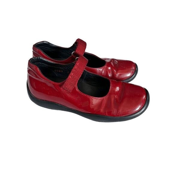 PRADA Girls 13 (31) Patent Leather Mary Jane Shoes AS IS - Picture 4 of 13